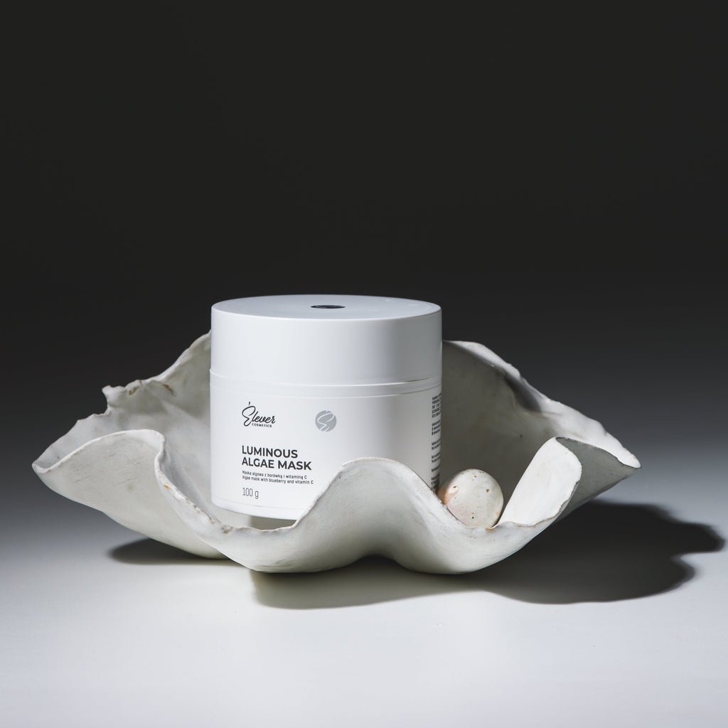 Maschera luminosa alle alghe